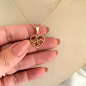 Colar 45cm Veneziana Autista