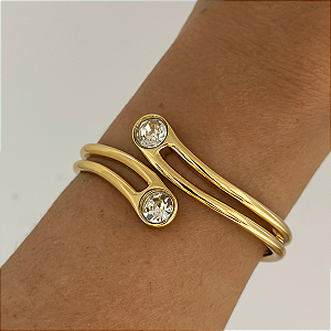 Bracelete Luxo Cristal