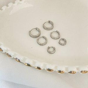 Brinco Trio Argola Lisa