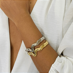Bracelete Organico Curvas