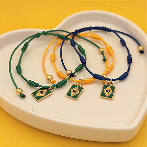 Pulseira 7 nós Proteção Brasil