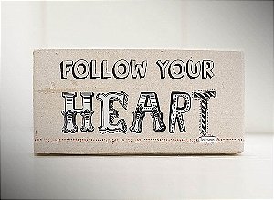 Mini bloco mad. clara "follow your..."