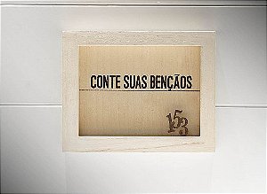 Quadro mini mad clara Conte suas...