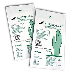 Luva Cirúrgica Estéril - Supermax