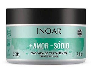 Máscara Mais Amor Menos Sódio 400ml - Inoar