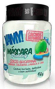 Máscara Cachos Definidos Pudding de Coco 450g - Yamy!