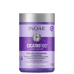 Máscara Cicatrifios Loiro Perfeito Inoar 800G