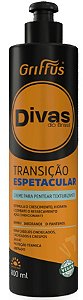 Creme de Pentear para Transição  Divas do Brasil 800Ml Griffus