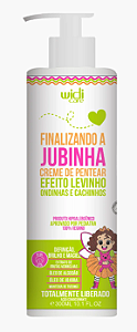 Finalizando a Jubinha Creme de Pentear Efeito Levinho para Ondinhas e Cachinhos 300mL - Widi Care