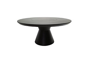 Mesa de Jantar Tuareg Com Giratório Lâmina Nogueira