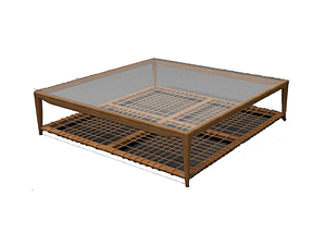 Mesa De Centro Garba