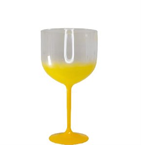 Taça Acrílico de Gin, Colorida Cristal 580 ML