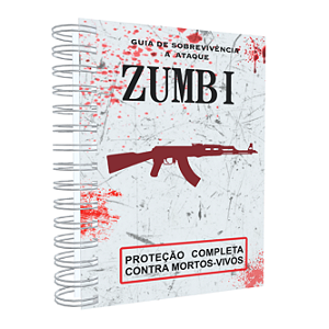 Caderno Guia de Sobrevivência a Ataque Zumbi