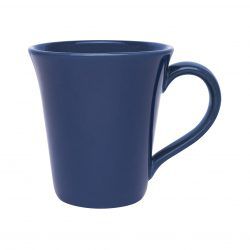 Caneca de Cerâmica Oxford Tulipa Azul Marinho