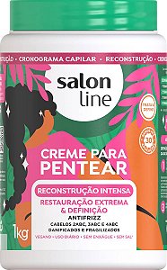 Creme de Pentear Salon Line 1Kg Recostrução Itensa