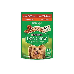 Sachê Purina Dog Show Carne 100g