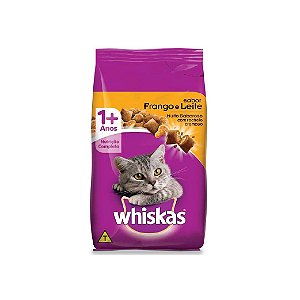 Ração Whiskas Frango Leite 1Kg