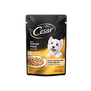 Whiskas Sachê Cesar Adulto Frango 85g