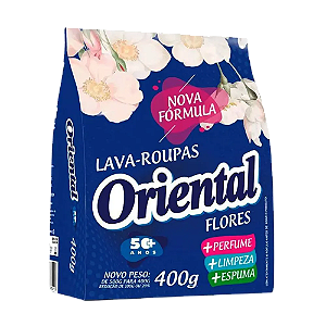 Lava Roupa Oriental Flores 400g