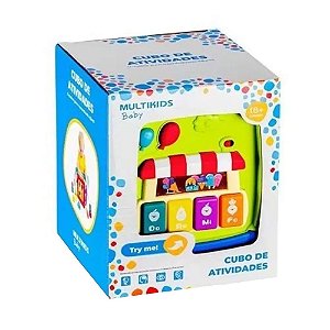 Brinquedo Multikids Cubo Atividade