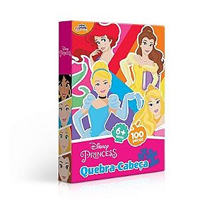 Quebra Cabeça Toyster 100Peças Princesas