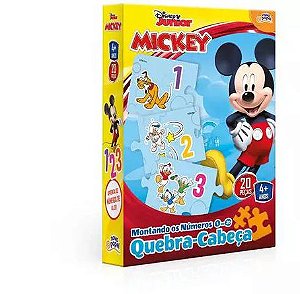 Quebra Cabeça Toyster 8020 20Peças Mickey