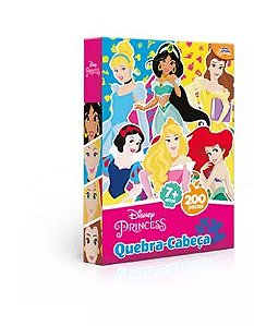 Quebra Cabeça Toyster 200Peças Princesas