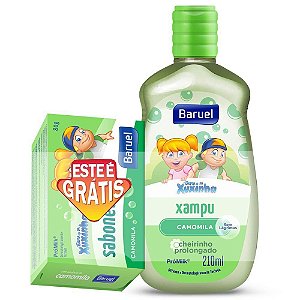 Shampoo Baruel Turma da xuxinha Baby Camomila 210ml