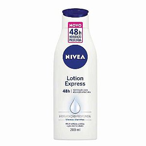 Loção Hidratante Nivea Lotion Express Pele Normal 200ml