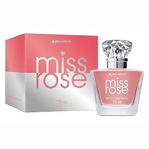 Deo Colônia Phytoderm Miss Rose 75ml