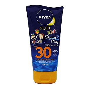 Protetor Solar Nivea Sun Kids 150ml FPS30 Swim & Play