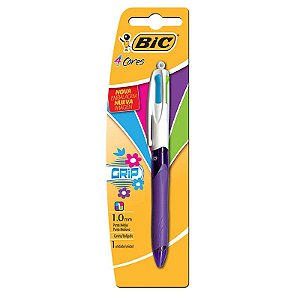 Caneta Bic 4 Cores 1.0 Fashion