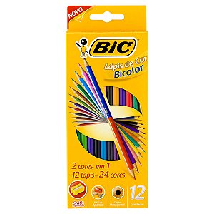 Lápis de cor Bic Biocolor c/12