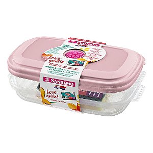 Conjunto Potes Sanremo Grátis Esponja