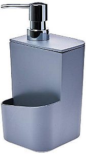 Dispenser Para Detergente OU 650ml Chumbo Fosco