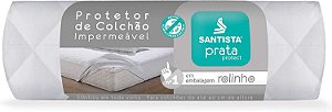 Protetor De Colchão Santista Prata Casal