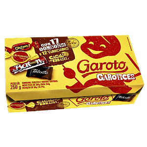 Caixa Bombom Garoto Sortidos 250g
