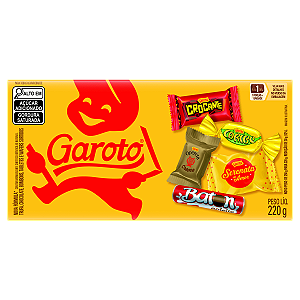 Caixa De Bombom Garoto Sortidos 220g