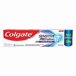 Creme Dental Colgate 140g Sensitive Pró Alívio