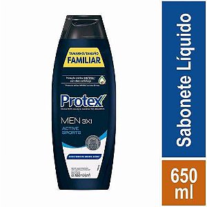 Sabonete Líquido Protex Men Active Sports 650ml