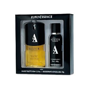 Kit Euro Essence Deo Colônia + Desodorante Azzur