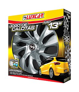 Jogo De Calotas Luxcar 13" Universal