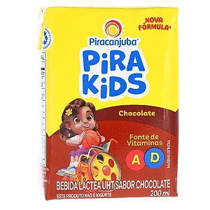 Bebida Láctea Pirakids Chocolate 200ml