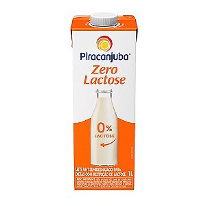 Leite Uht Piracanjuba 1 Litro Zero Lactose