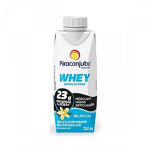 Bebida Láctea Piracanjuba 250ml Whey Baunilha