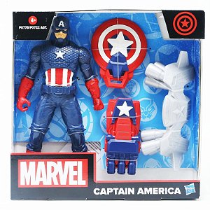 Figura Articulada Capitão América - Marvel Hasbro