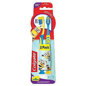 Escova de dente Colgate Infantil Smiles Minios com 2 unidades