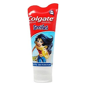 Gel Dental Colgate Smiles Liga Da Justiça 75ml