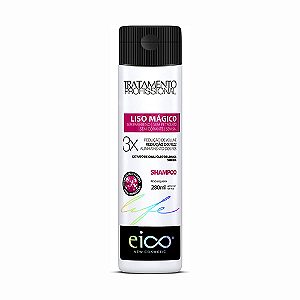 Shampoo Eico 280mL Liso Mágico 3X