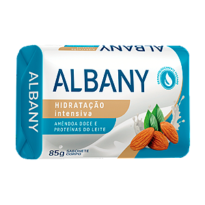 Sabonete Albany Hidratação Intensa Amêndoa 85g